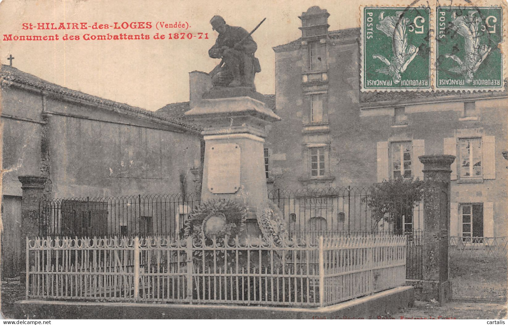 85-SAINT HILAIRE DES LOGES-N° 4382-E/0183