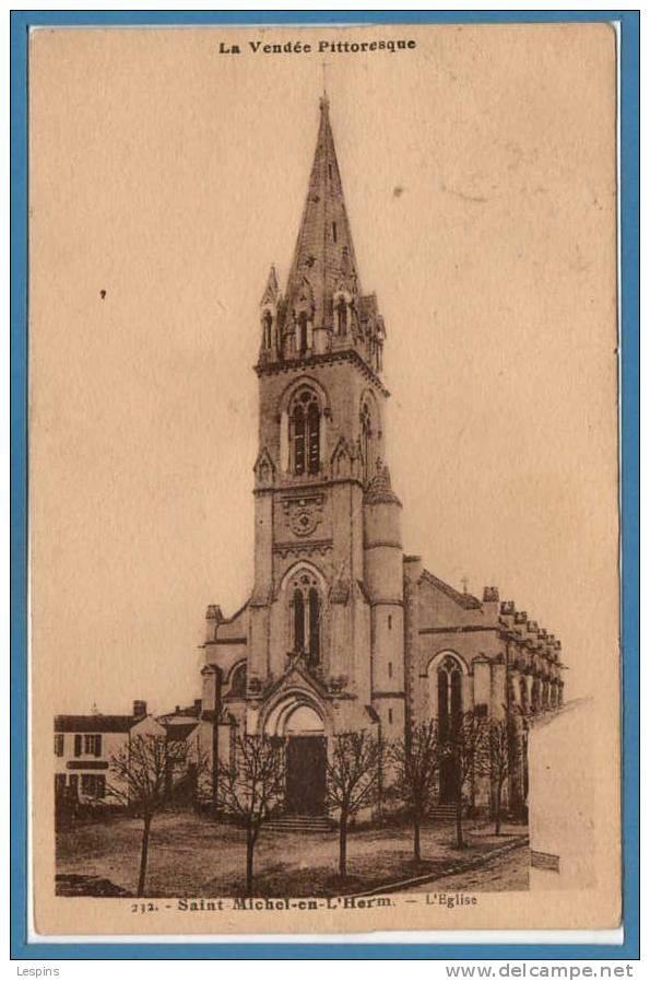 85 - SAINT MICHEL EN L'HERM --  L'Eglise