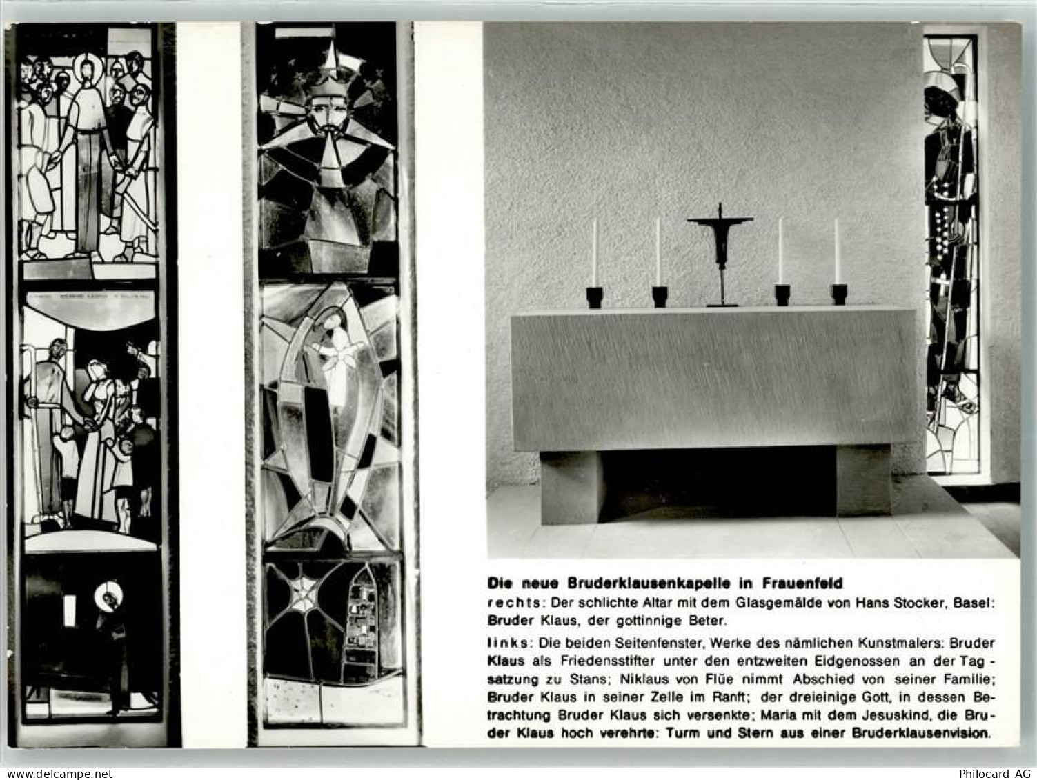 8500 Frauenfeld Foto AK Bruderklausenkapelle Foto Hiltbrunner - 39691265