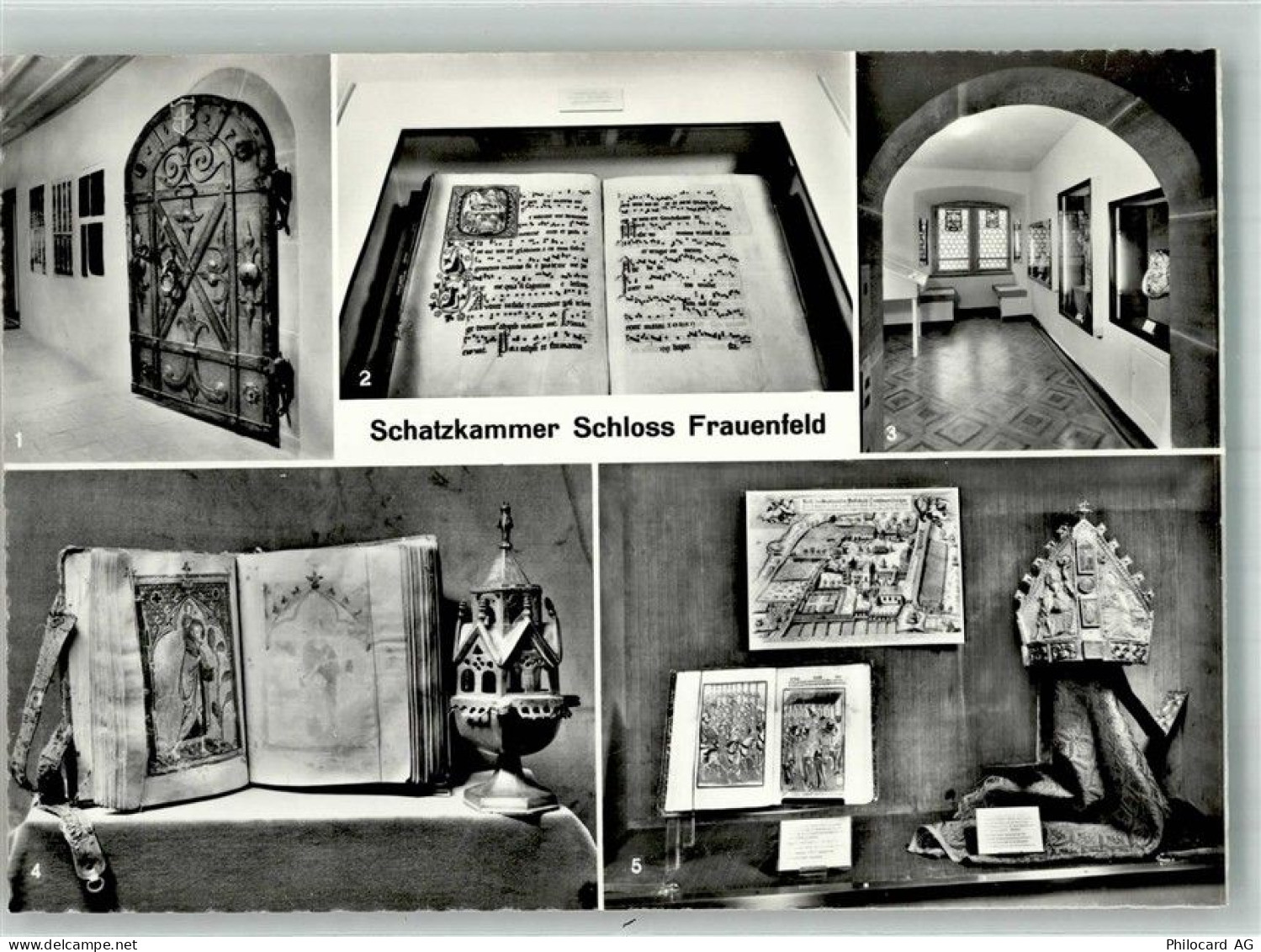 8500 Frauenfeld Foto AK Schloss Frauenfeld Schatzkammer - 38224374