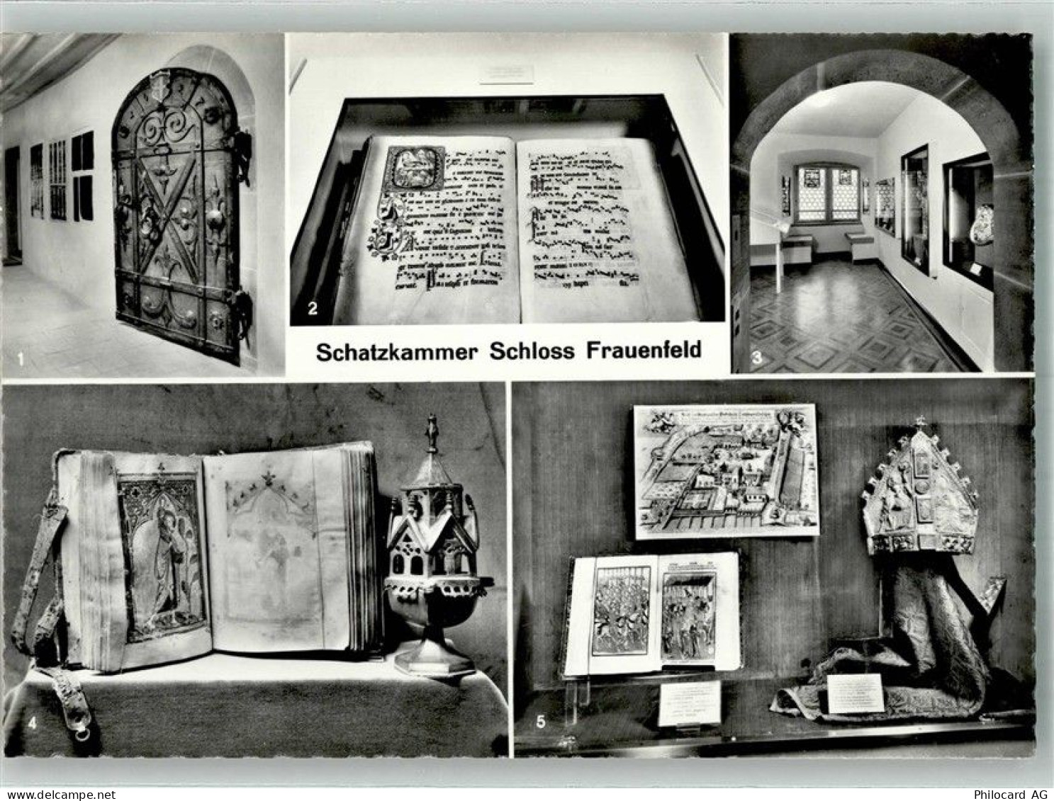 8500 Frauenfeld Foto AK Schloss Frauenfeld Schatzkammer - 38224375