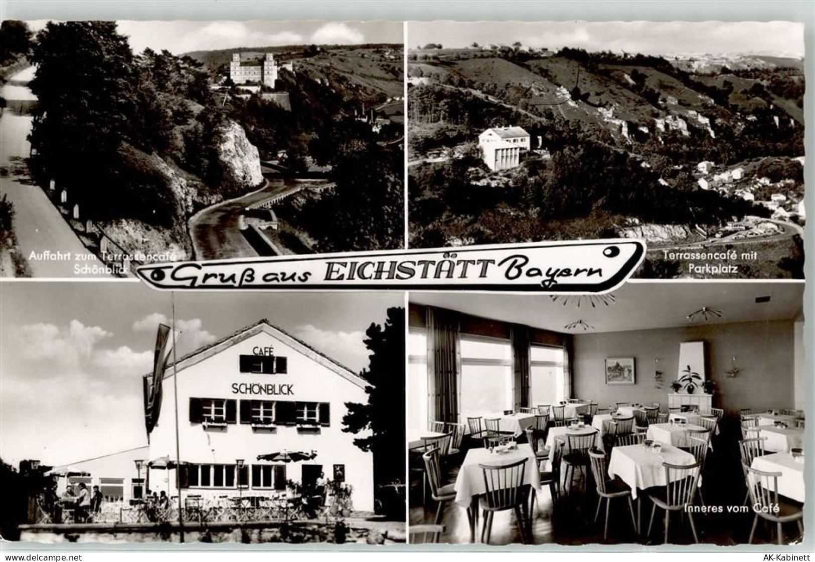85072 W8078 Eichstätt , Bay - Cafe Schönblick Auffahrt - 52195264