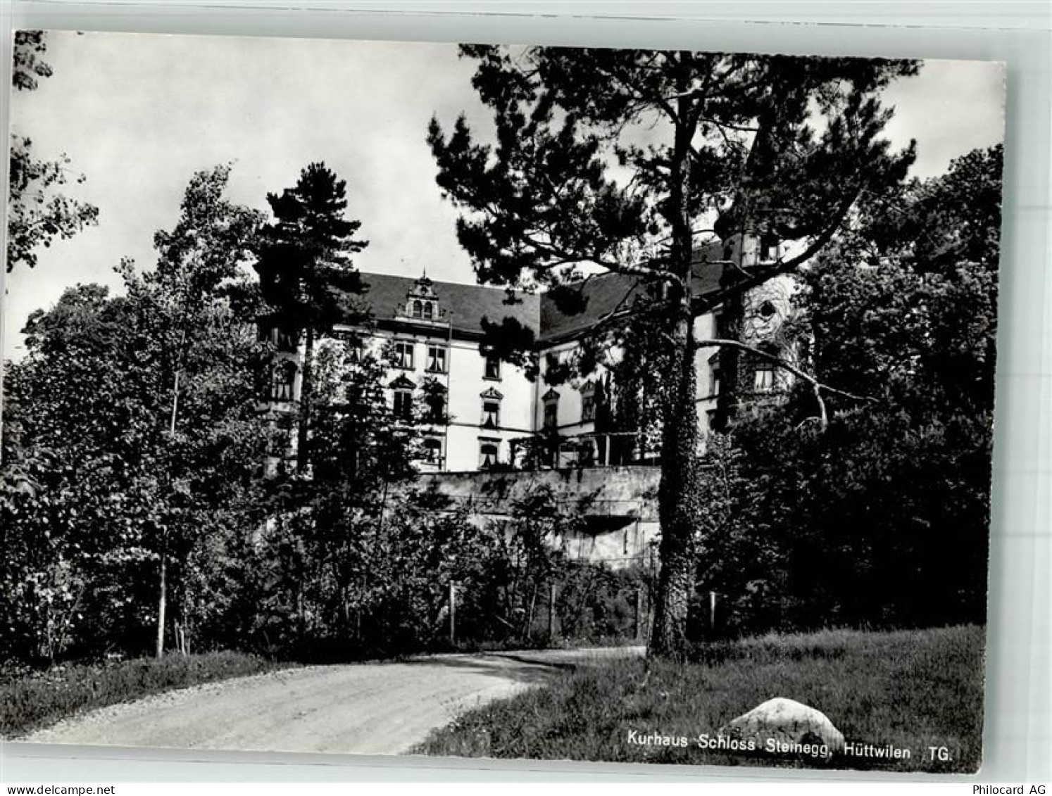 8536 Hüttwilen Foto AK Schloss Steinegg Kurhaus - 38069904