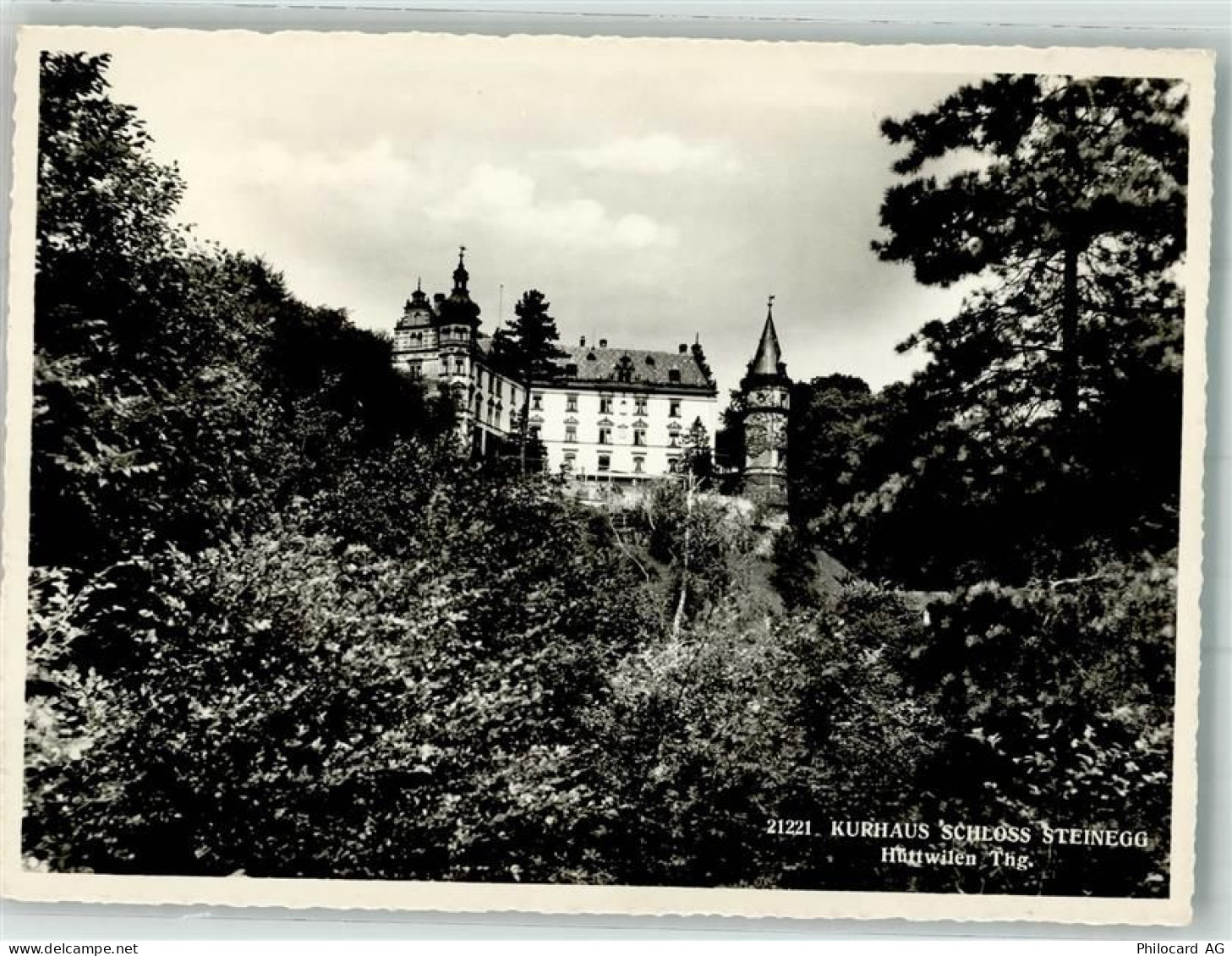 8536 Hüttwilen Foto AK Schloss Steinegg Kurhaus - 38069924
