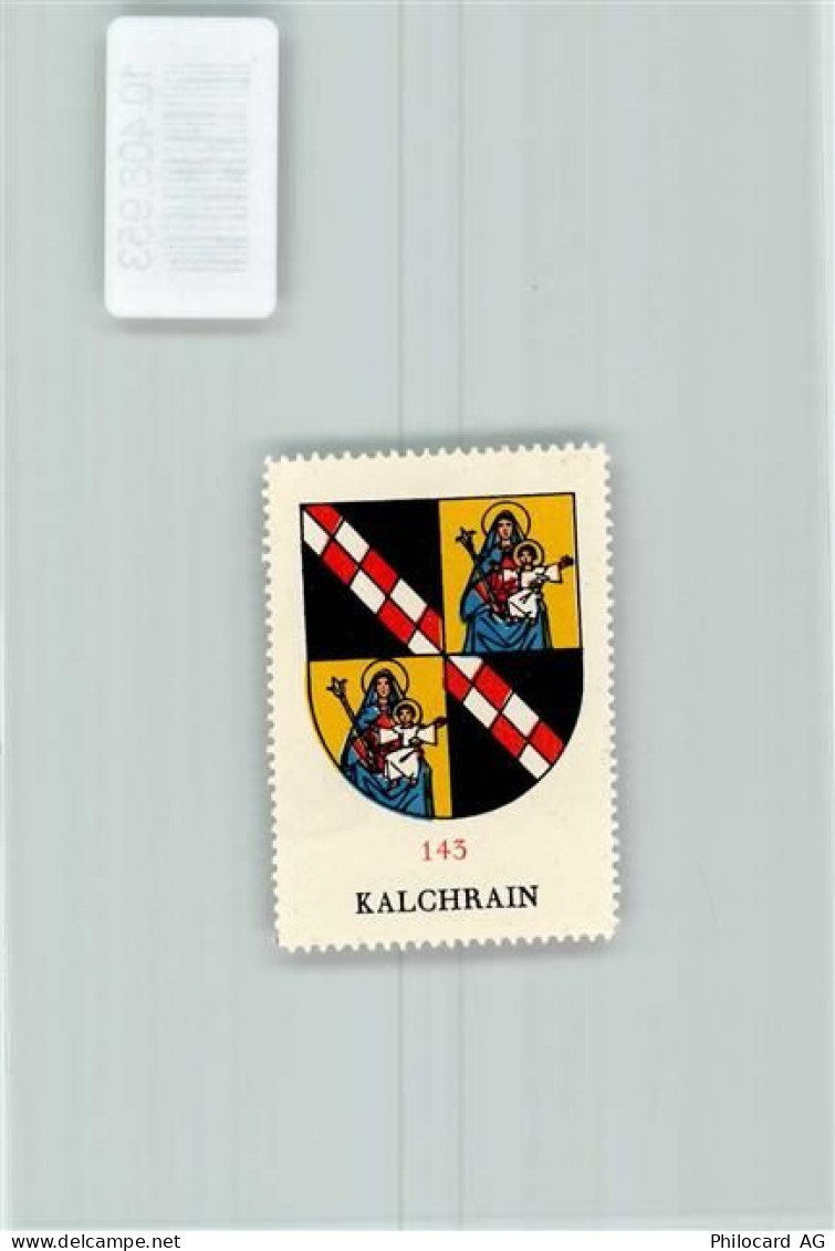 8536 Hüttwilen - Vignette Wappen Kaffee Hag ca 1920-1940 Kloster Kalchra... - 10408953