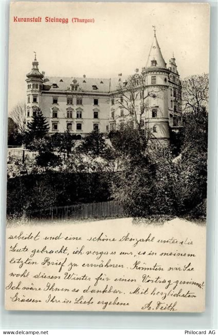 8536 Steinegg TG Hüttwilen 1912 - Kuranstalt - 10587930