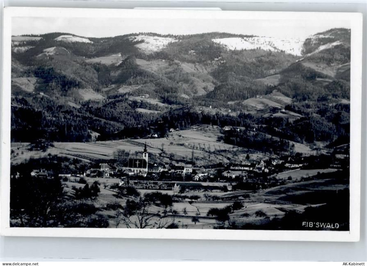 8552 Eibiswald - Fliegeraufnahme, Ortsansicht, Kirche - 50997302