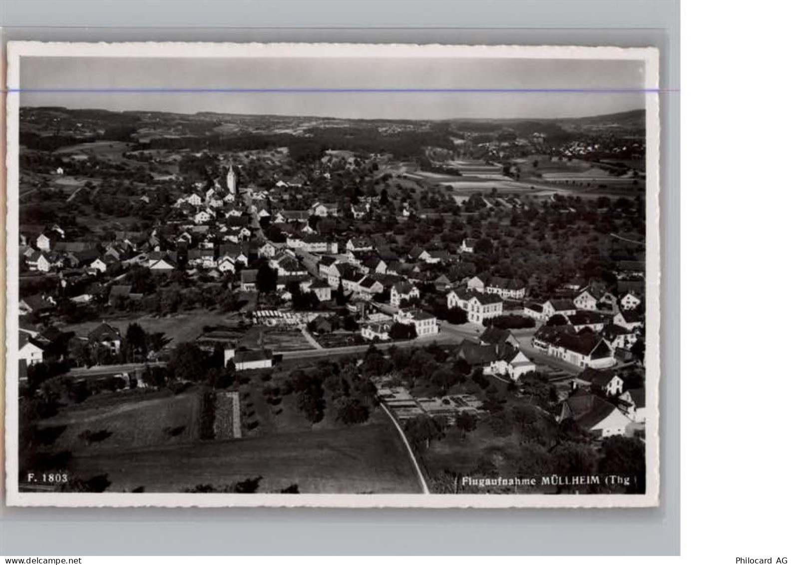 8555 Müllheim Dorf Grüneck - Fliegeraufnahme - 50297618