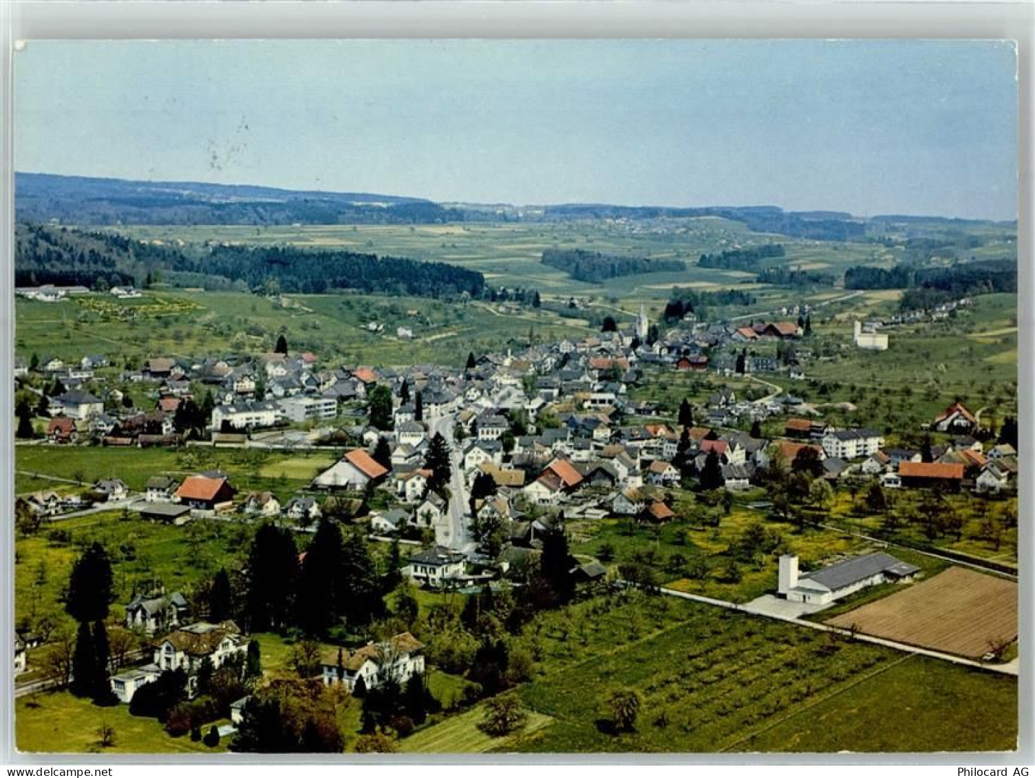 8555 Müllheim Dorf Grüneck - Fliegeraufnahme - 51797080