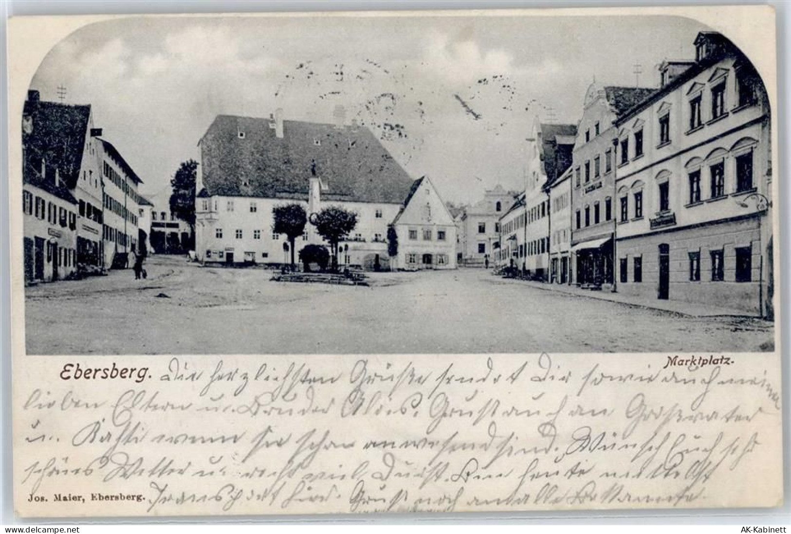 85560 W8017 Ebersberg , Oberbay - Marktplatz - 51232170