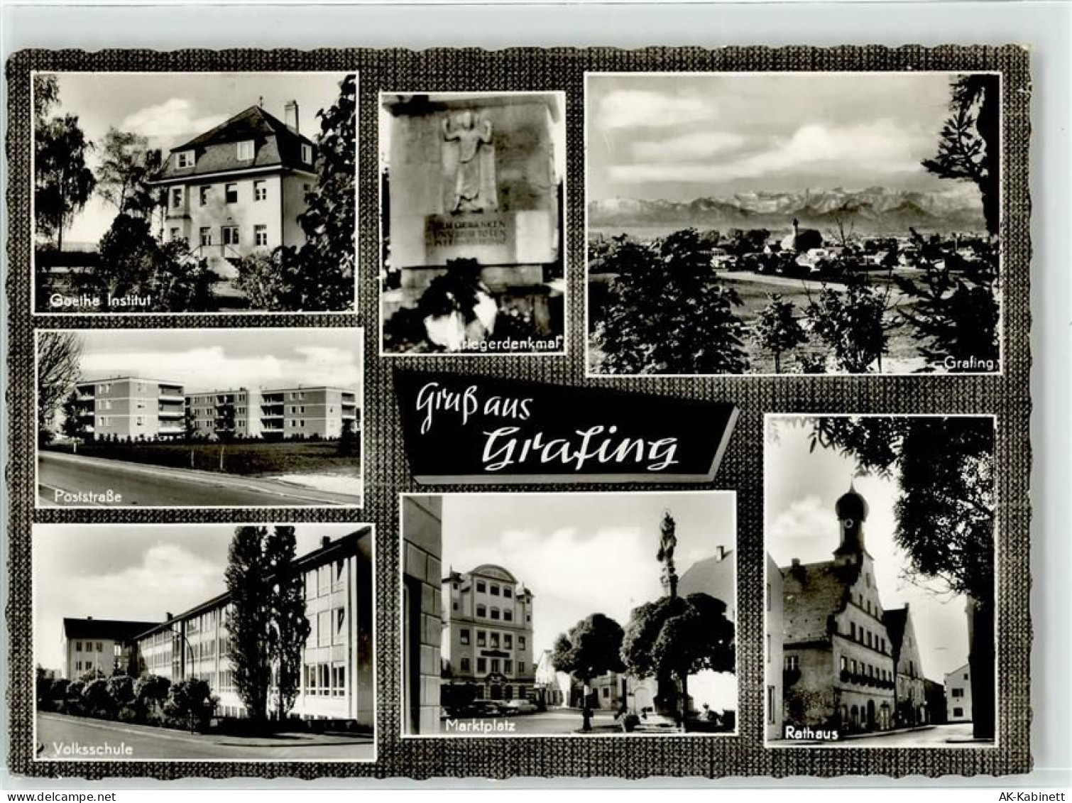 85567 W8018 Grafing b. München - Goethe Institut Poststrasse Kriegerdenk... - 52217199
