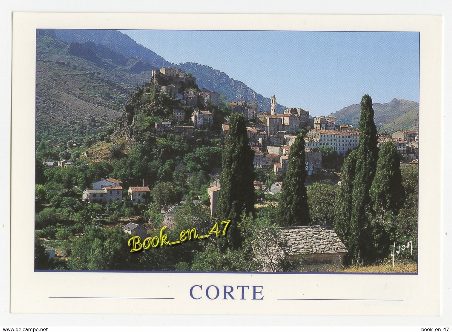 {85582} 20 2B Haute Corse Corte , Vue générale