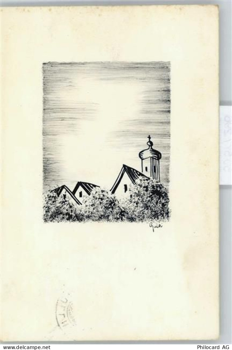 8570 Weinfelden - Künstlerkarte, Kirche - 50577296