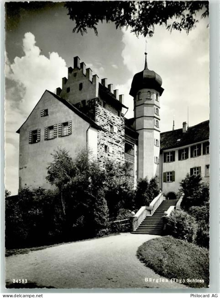 8575 Bürglen TG 1952 Foto AK Schloss - 38071988