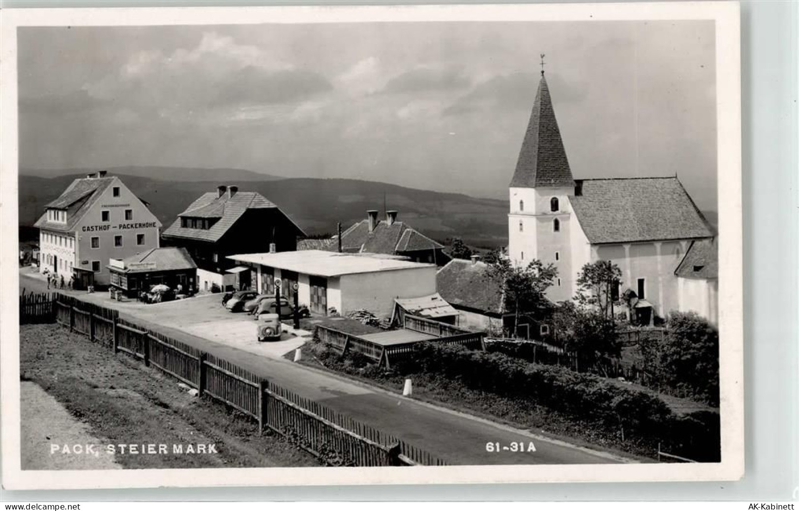 8583 Pack - Kirche Gasthaus Packerhöhe Tankstelle - 52141764