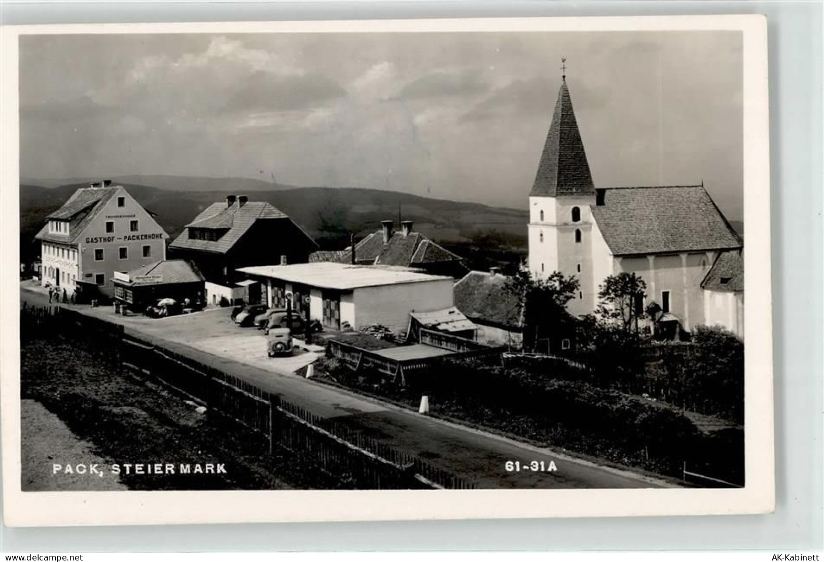 8583 Pack - Kirche Gasthaus Packerhöhe Tankstelle - 52141823