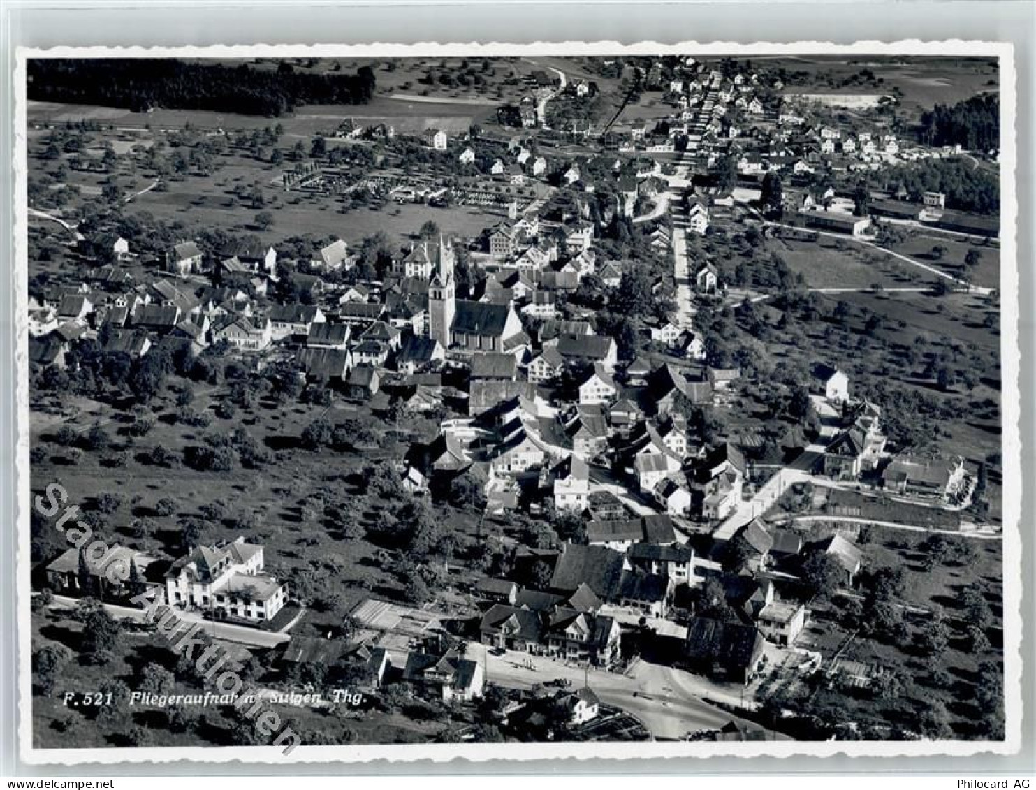 8583 Sulgen - Feldpost Fliegeraufnahme - 51796595