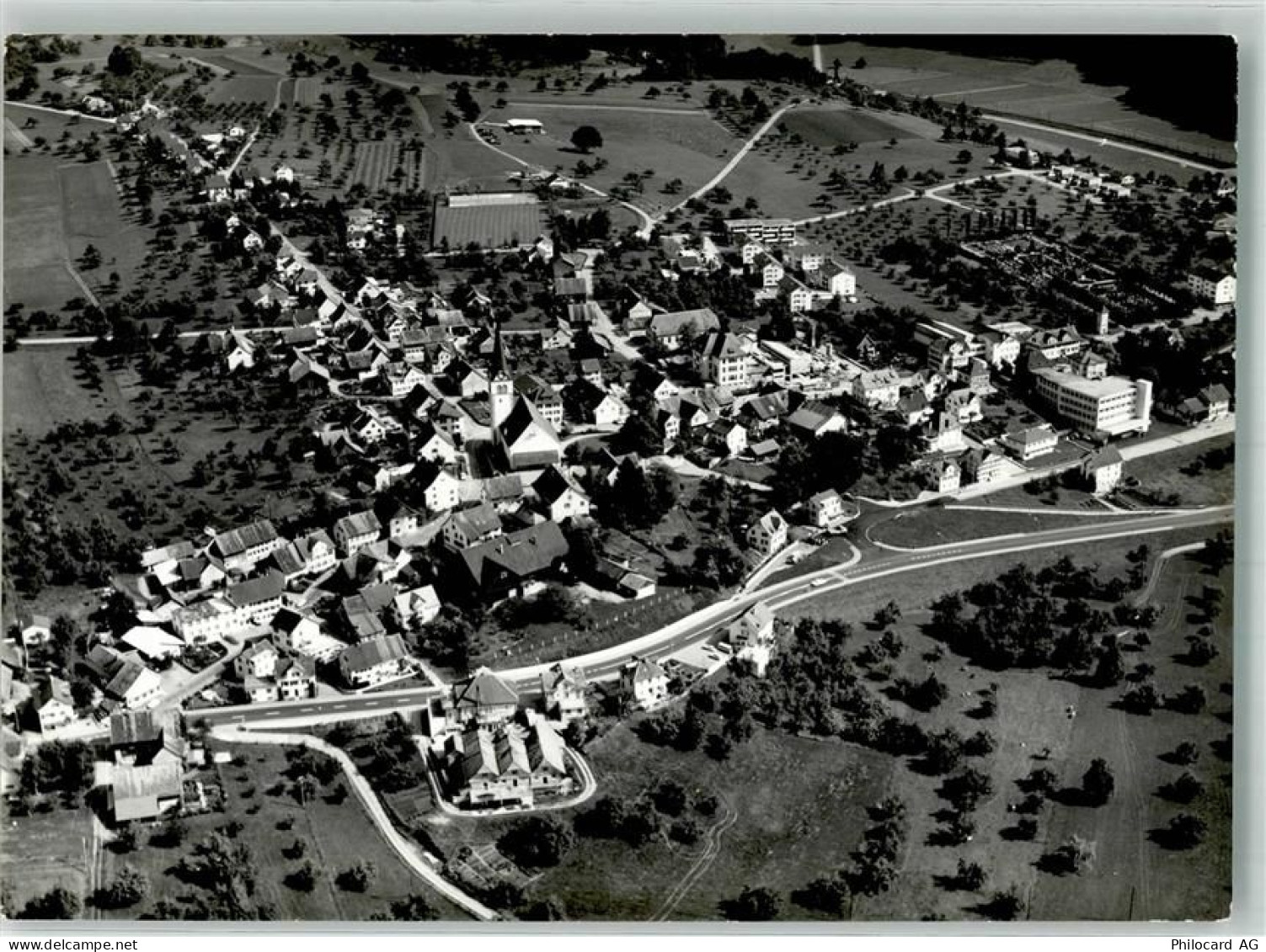 8583 Sulgen Foto AK Fliegeraufnahme - 10729492