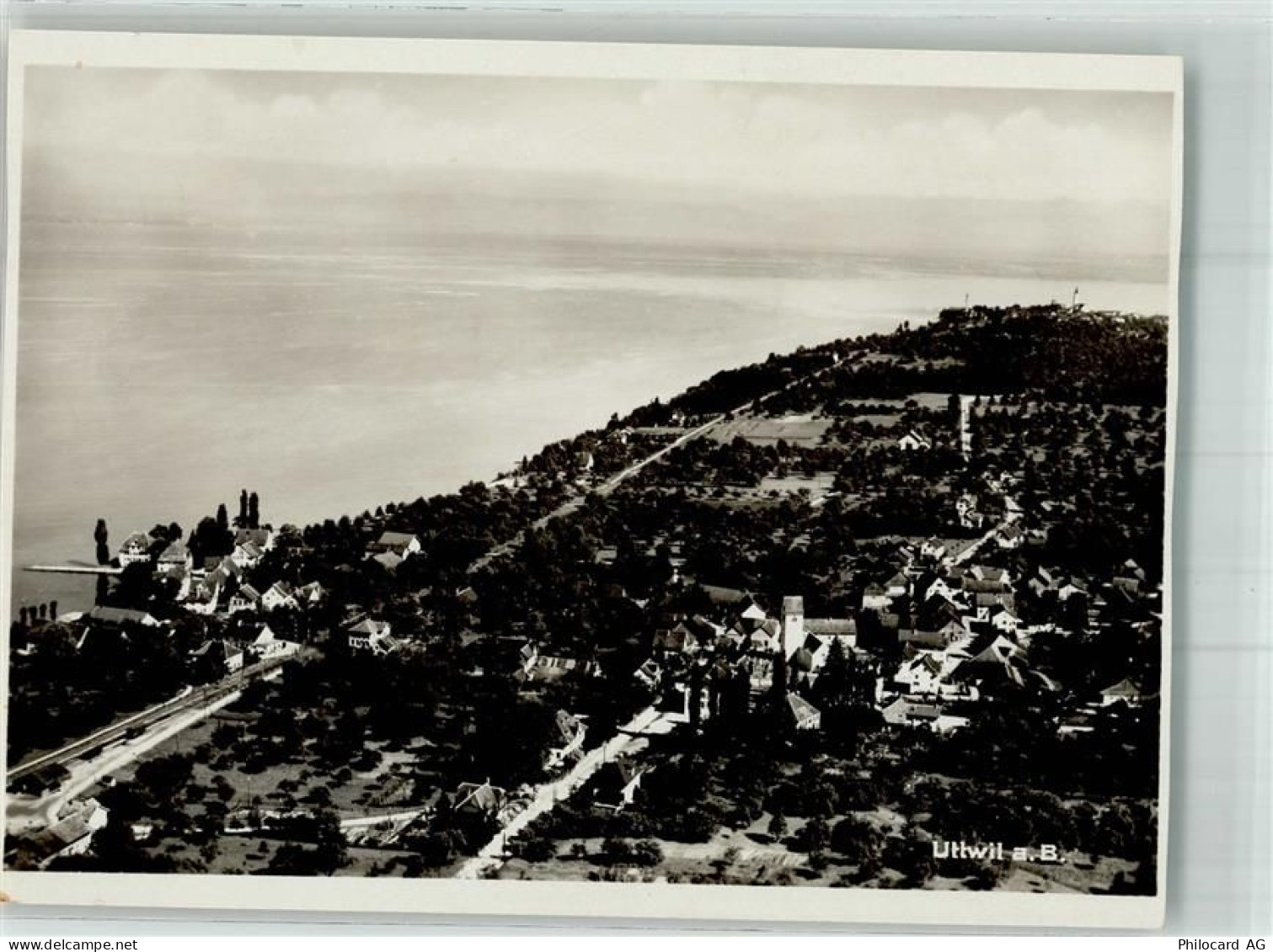 8592 Uttwil 1935 - Bahnpost Zug 3851 - 38069911