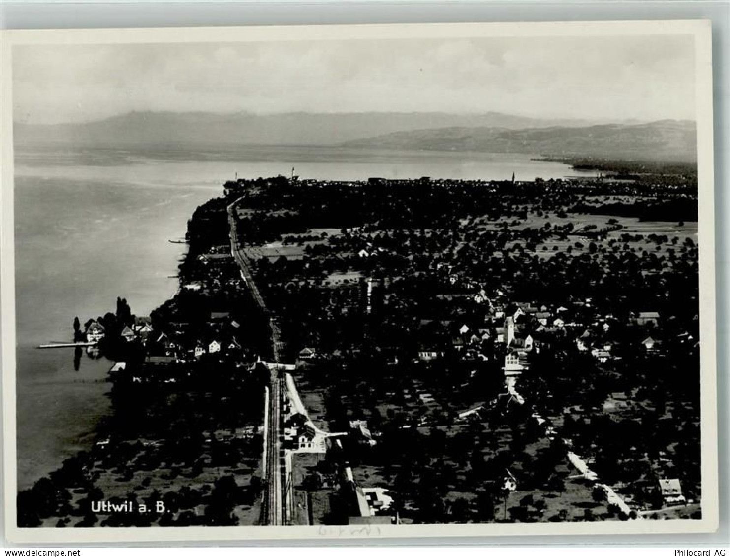 8592 Uttwil Foto AK Fliegeraufnahme - 38068058