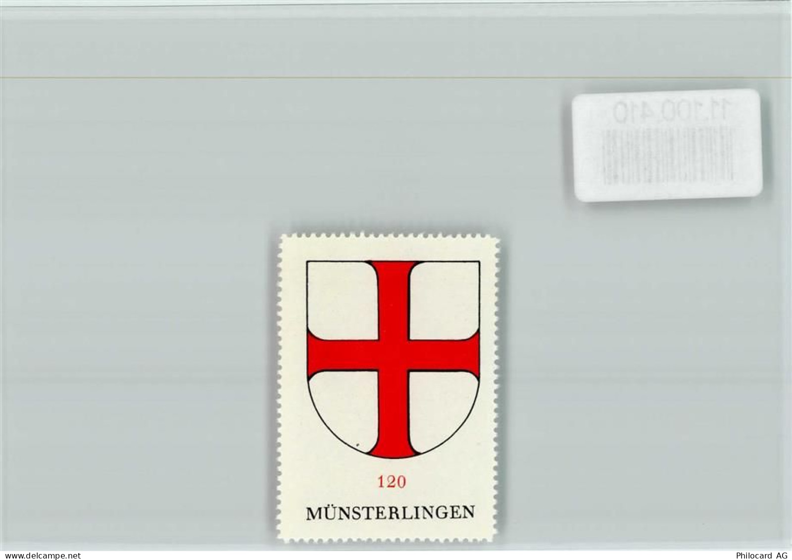 8596 Münsterlingen - Vignette Wappen Kaffee Hag ca 1920-1940 - 11100410