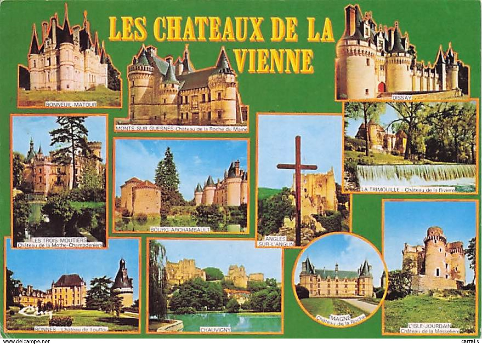 86-BONNEUIL MATOURS-CHATEAU DE TOUFFOU-N°7031-C/0265