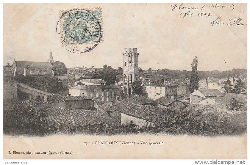 86 - CHARROUX - Vue générale