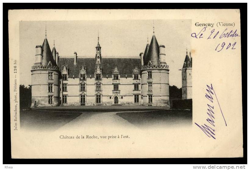 86 Gençay chateau D86D K86103K C86103C RH074196