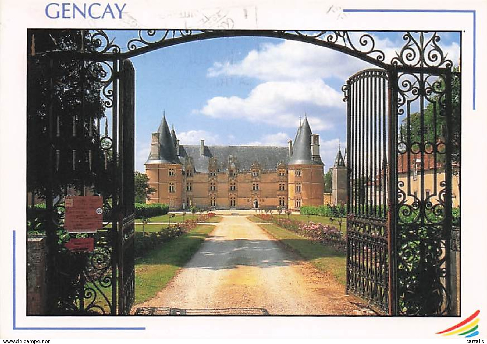 86-GENCAY-CHATEAU DE GENCAY-N°7031-C/0379