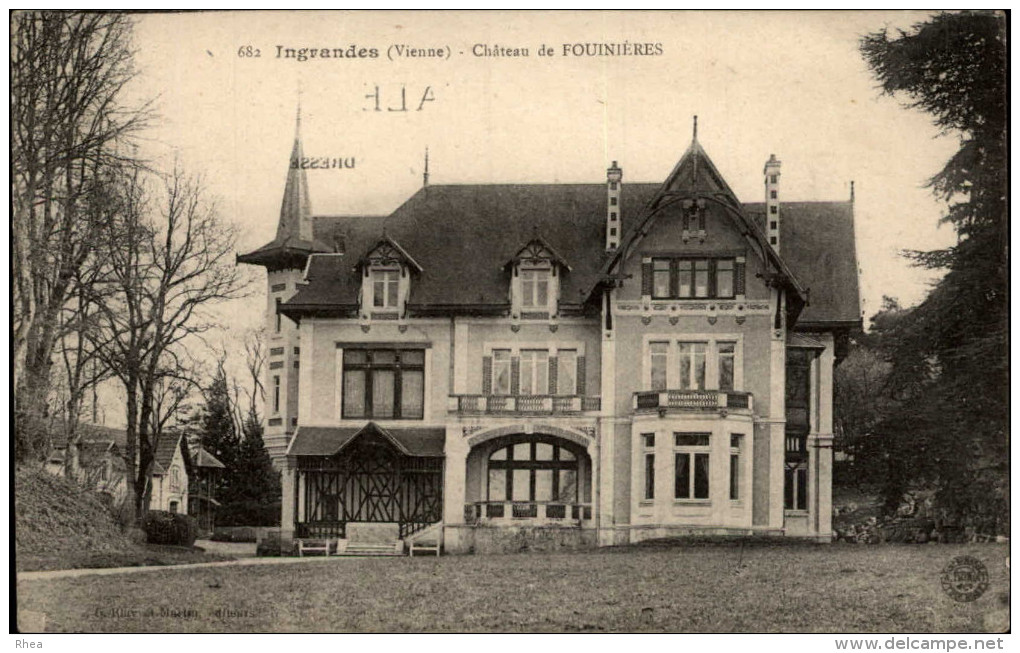 86 - INGRANDES - chateau