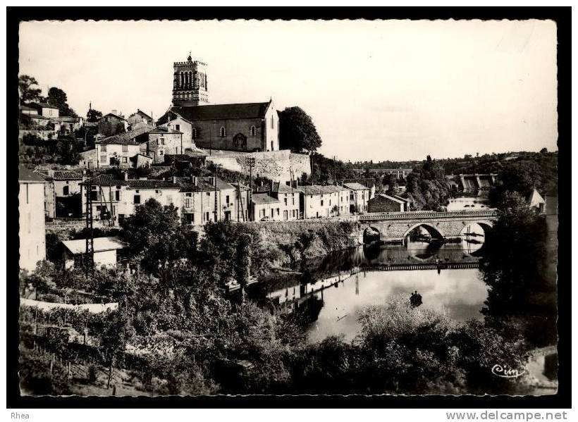 86 L'Isle-Jourdain eglise pont D86D C86112C RH074241