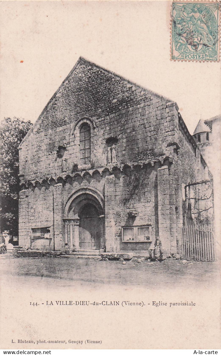 86 LA VILLEDIEU DU CLAIN EGLISE PAROISSIALE