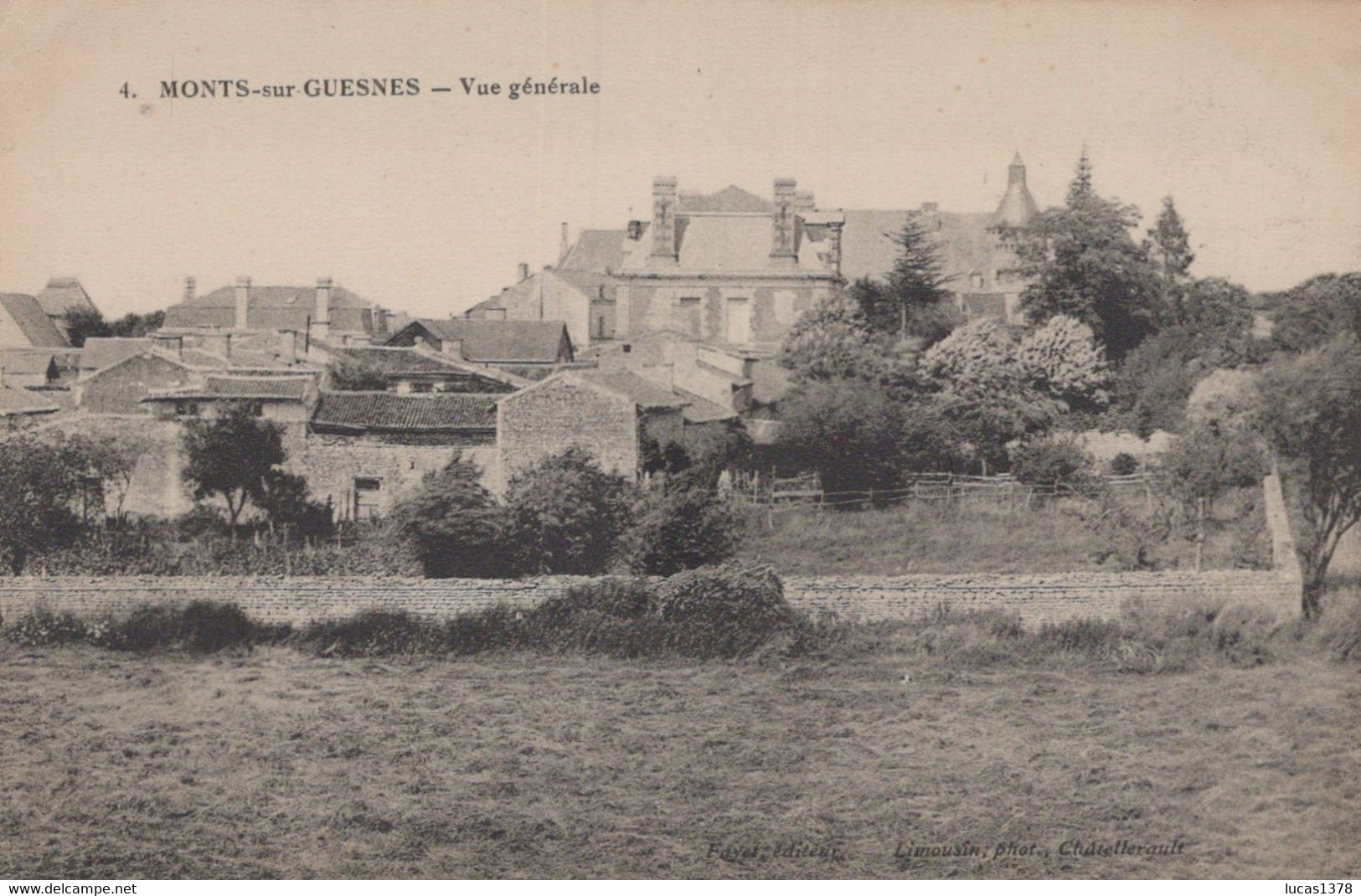 86 / MONTS SUR GUESNES / VUE GENERALE