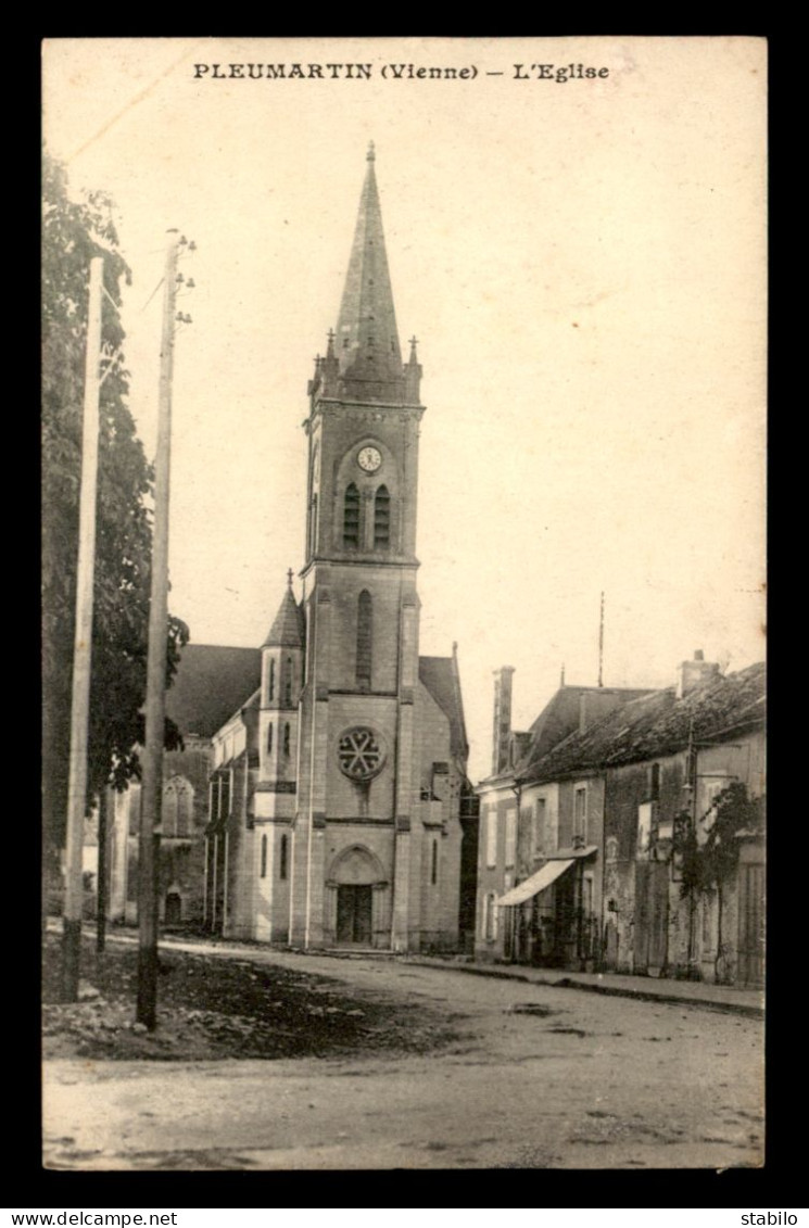 86 - PLEUMARTIN - L'EGLISE
