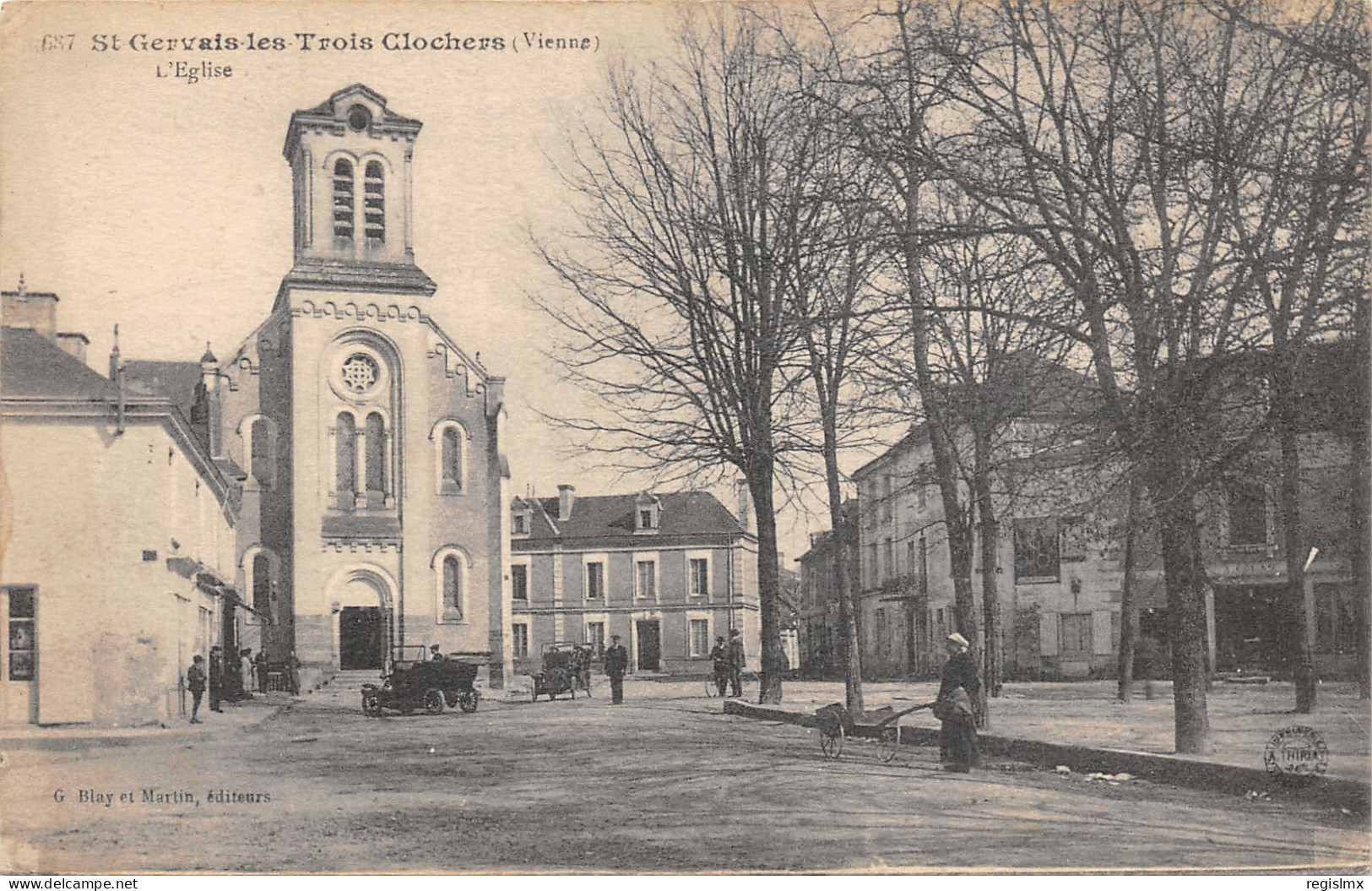 86-SAINT GERVAIS LES TROIS CLOCHERS-N°378-C/0127