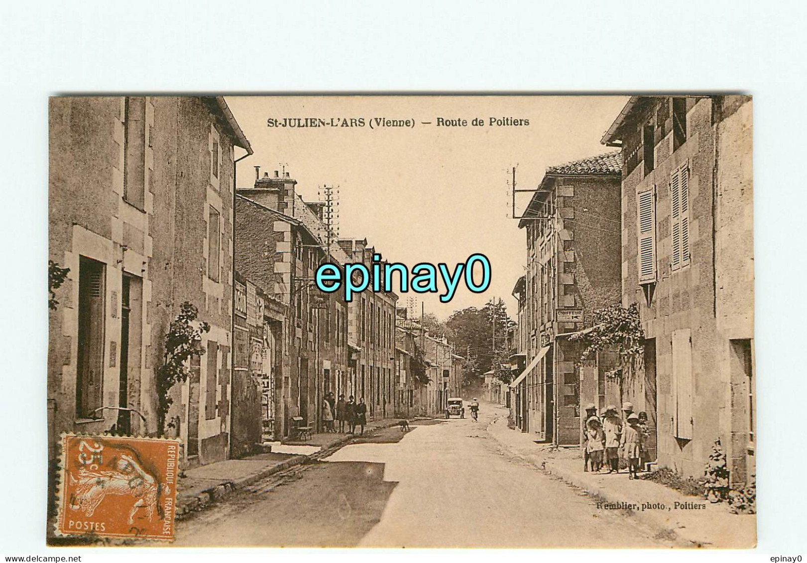 86 - SAINT JULIEN L'ARS - route de Poitiers