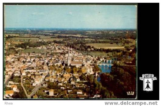 86 Saint-Savin - SAINT-SAVIN (Vienne)  14 - Vue générale -  cpsm Rhea D86D  K33473K