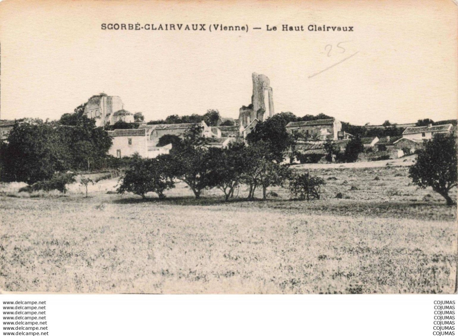 86 - SCORBE CLAIRVAUX - S02415 - Le Haut Clairvaux -