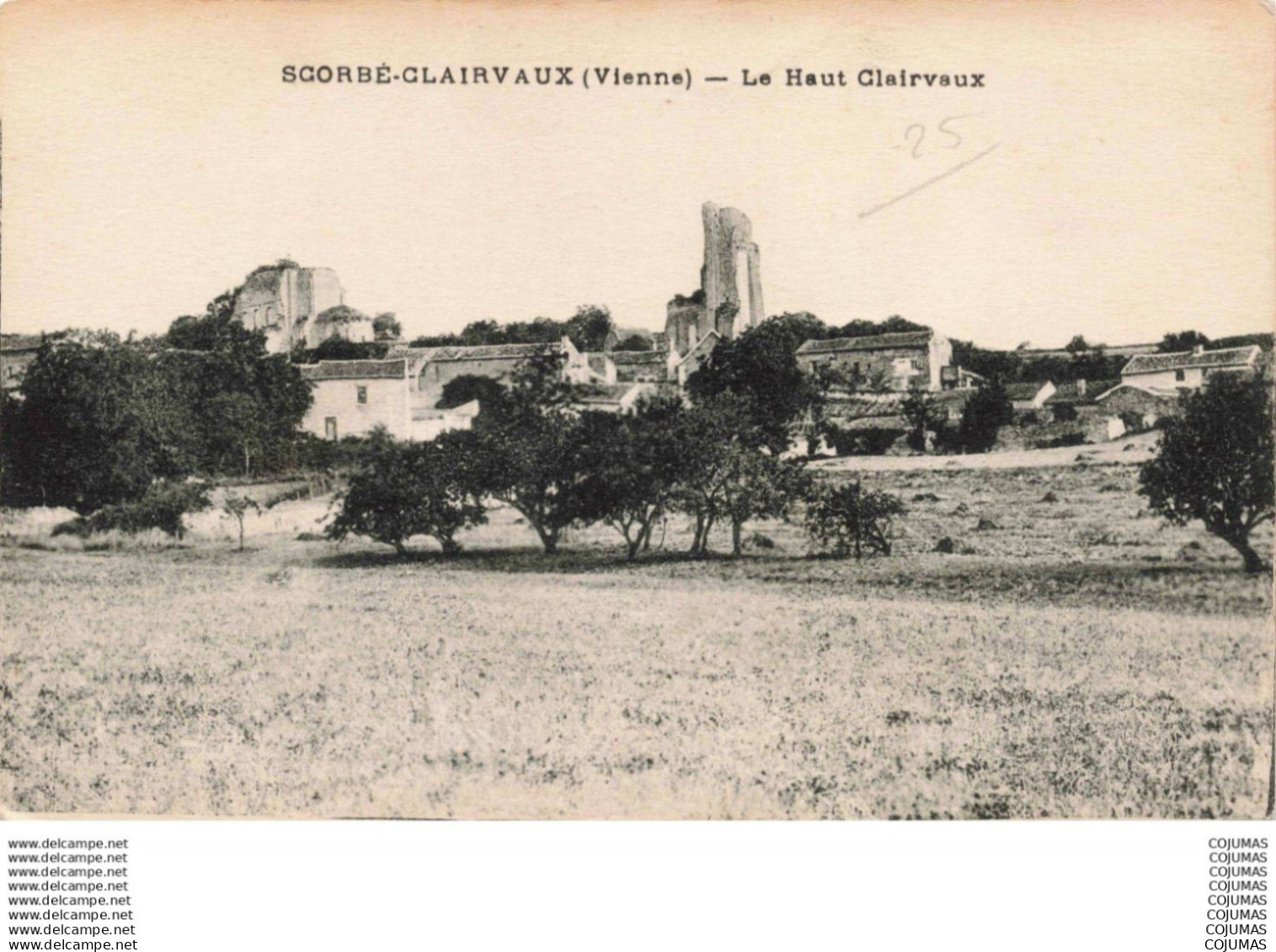 86 - SCORBE CLAIRVAUX - S02415 - Le Haut Clairvaux -