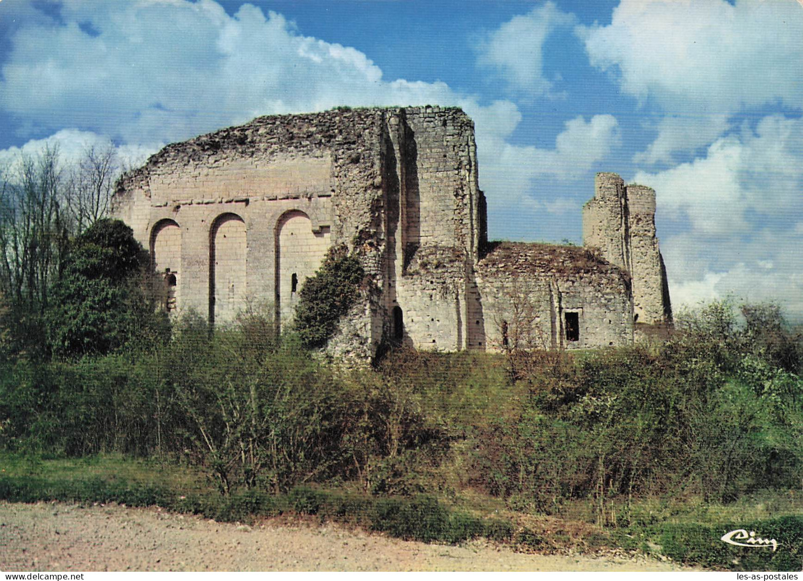 86 SCORBE CLAIRVAUX VESTIGES DE LA CHAPELLE DU HAUT CLAIRVAUX