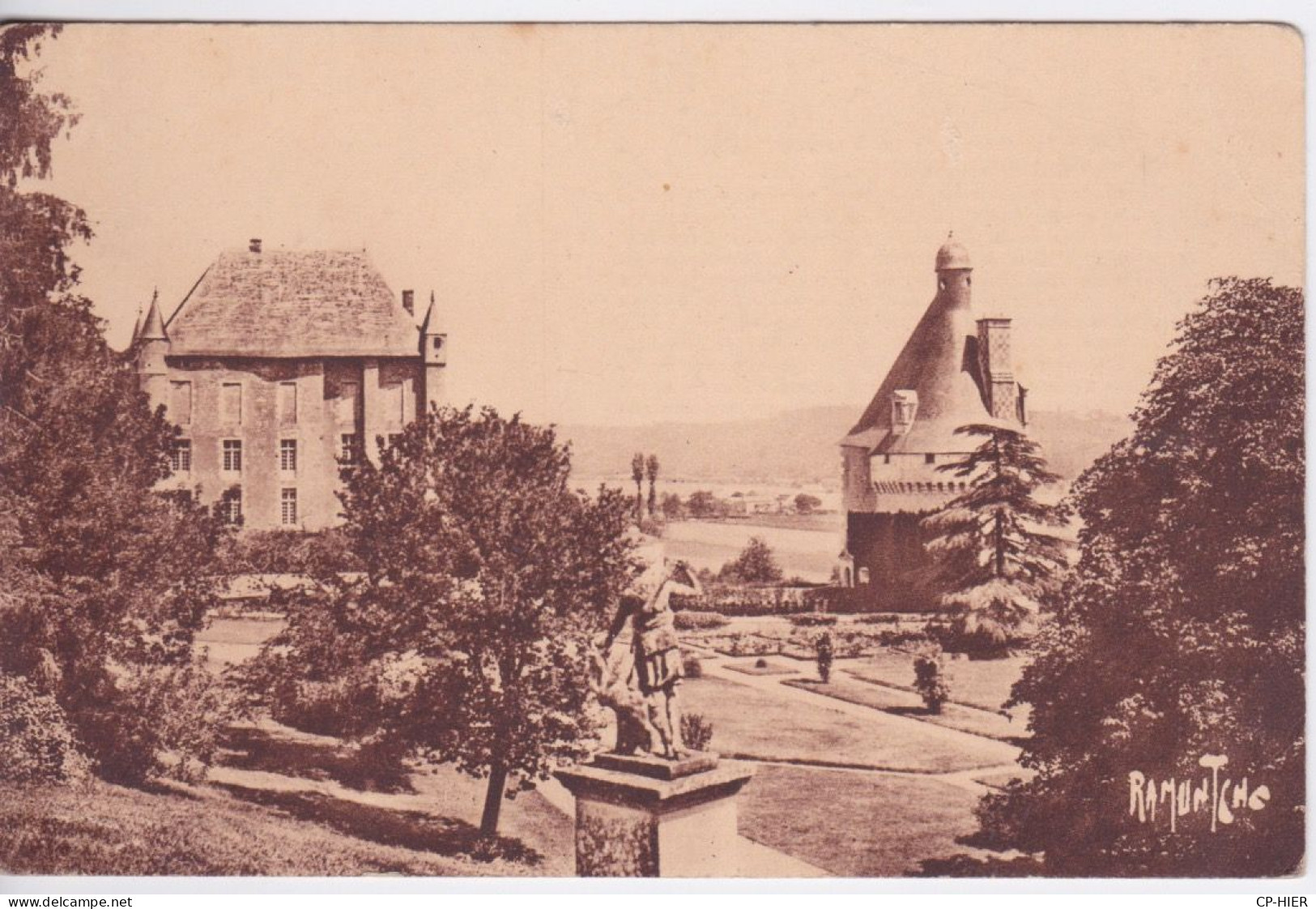 86 VIENNE - CHATEAU DE TOUFFOU - EDITION RAMUNTCHO