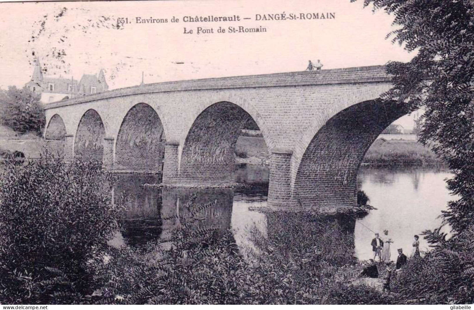 86 - vienne -  le pont de DANGE SAINT ROMAIN