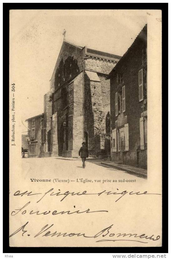 86 Vivonne eglise D86D K86293K C86293C RH074492