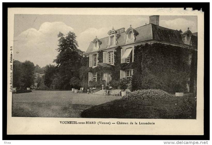 86 Vouneuil-sous-Biard chateau D86D K86194K C86297C RH074507