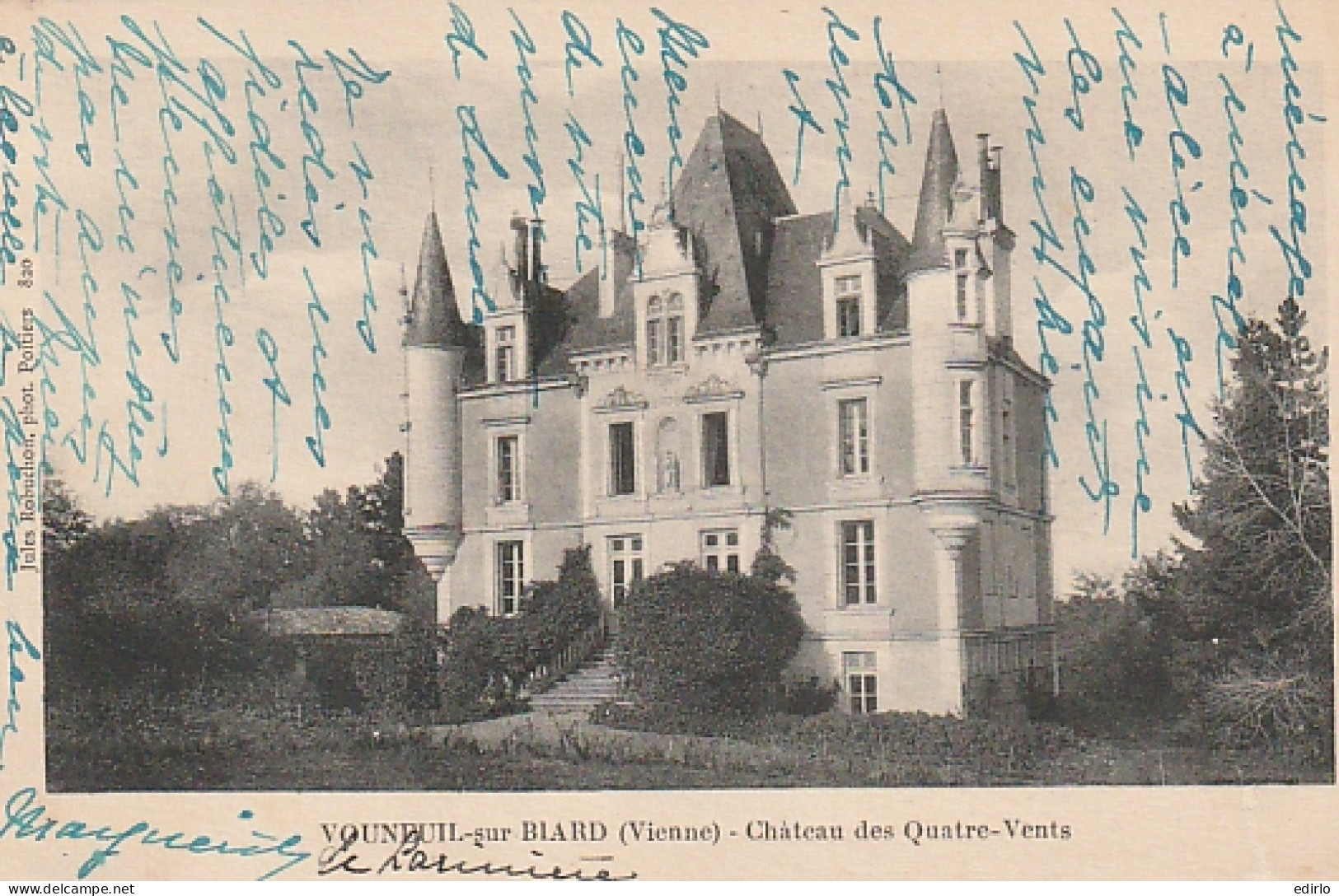 *** 86  ***  VOUNEUIL SOUS BIARD  château des quatre vents TTB
