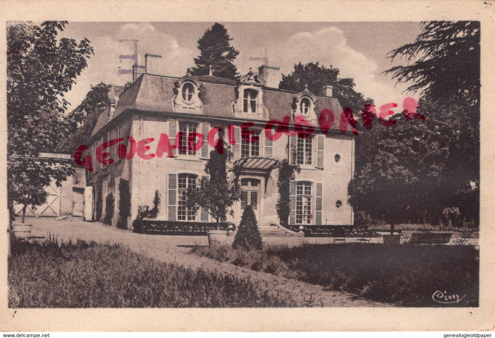 86 - VOUNEUIL SOUS BIARD- LA LUZANDERIE  CHATEAU VILLA  - VIENNE