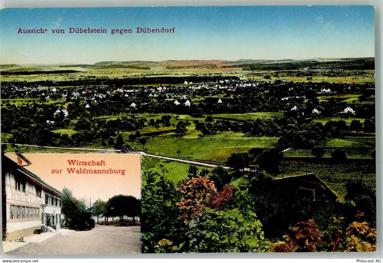 8600 Dübendorf - Gasthaus zur Waldmannsburg - 13540243