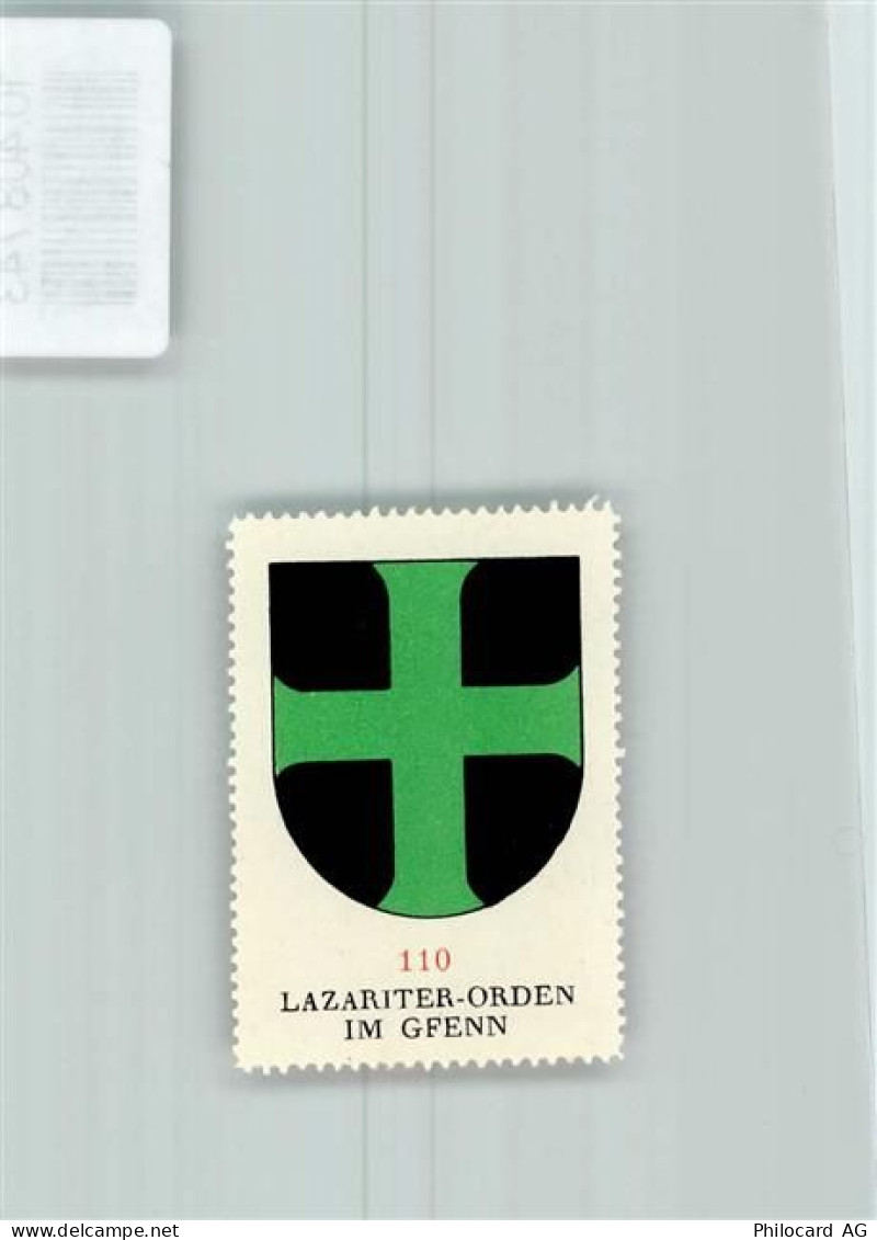 8600 Dübendorf - Vignette Wappen Kaffee Hag ca 1920-1940 Lazariterorden ... - 10408743