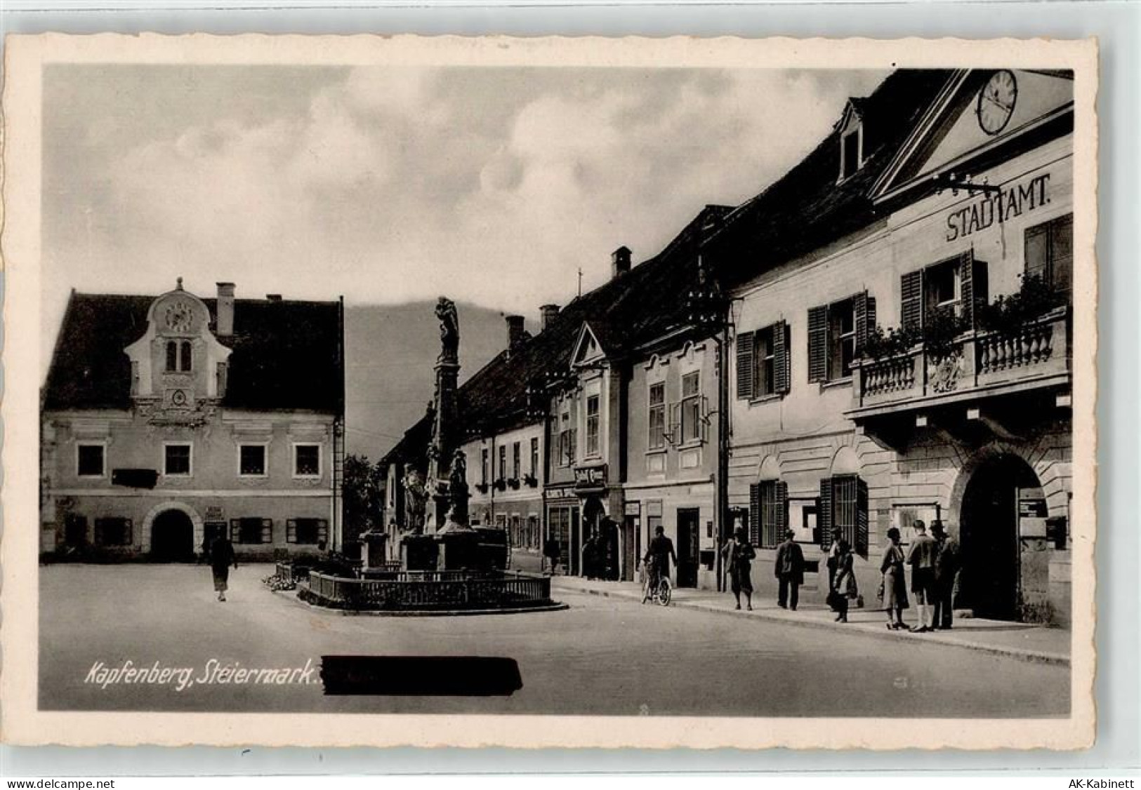 8605 Kapfenberg - Stadtamt Denkmal Handlung Fahrrad - 52131211