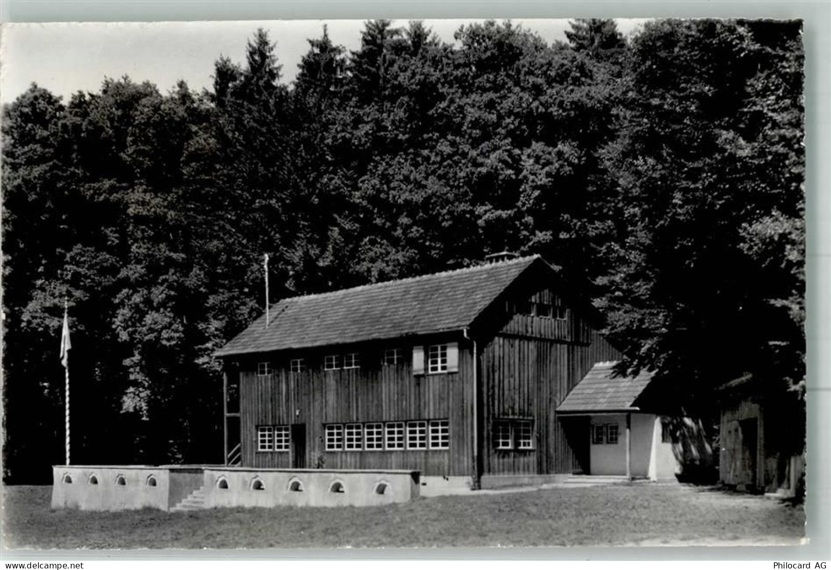 8606 Greifensee 1962 Foto AK Pension Ferienhaus Greifensee des CVJM - 38025161